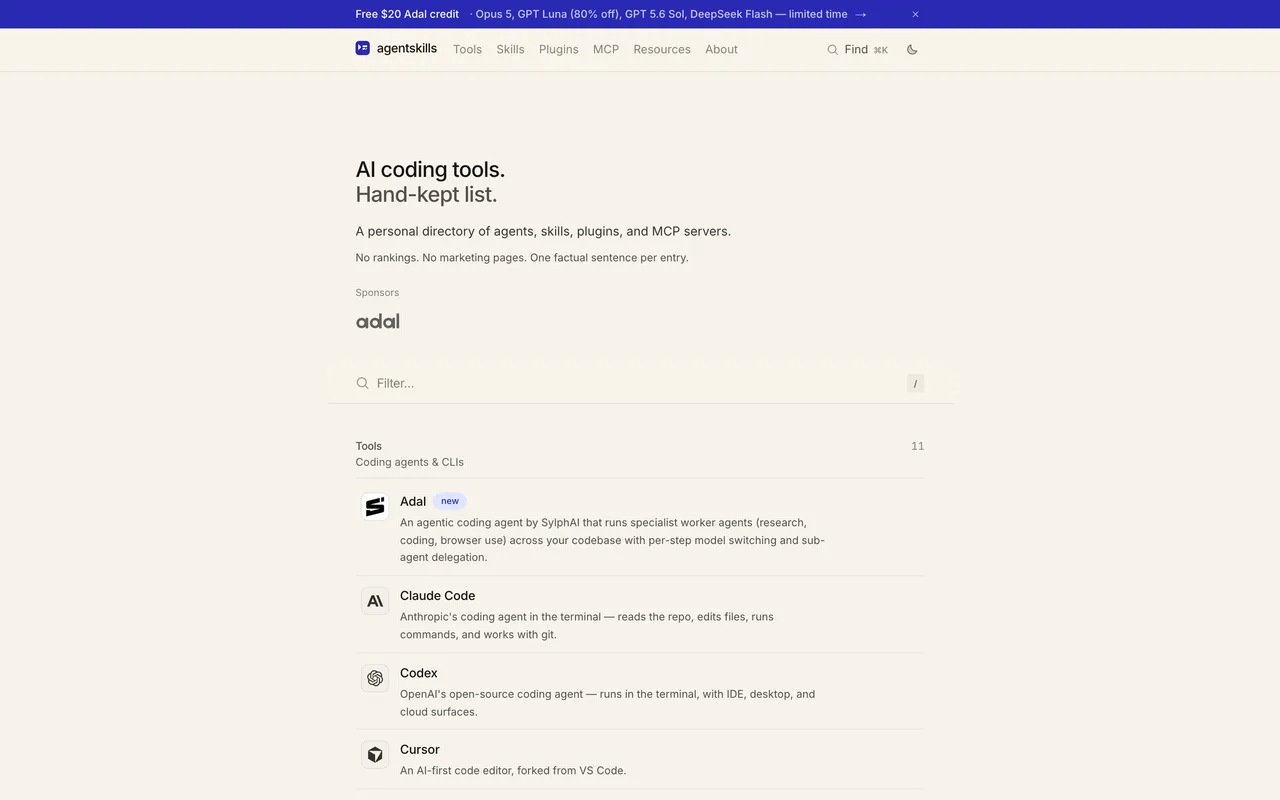 agentskills homepage