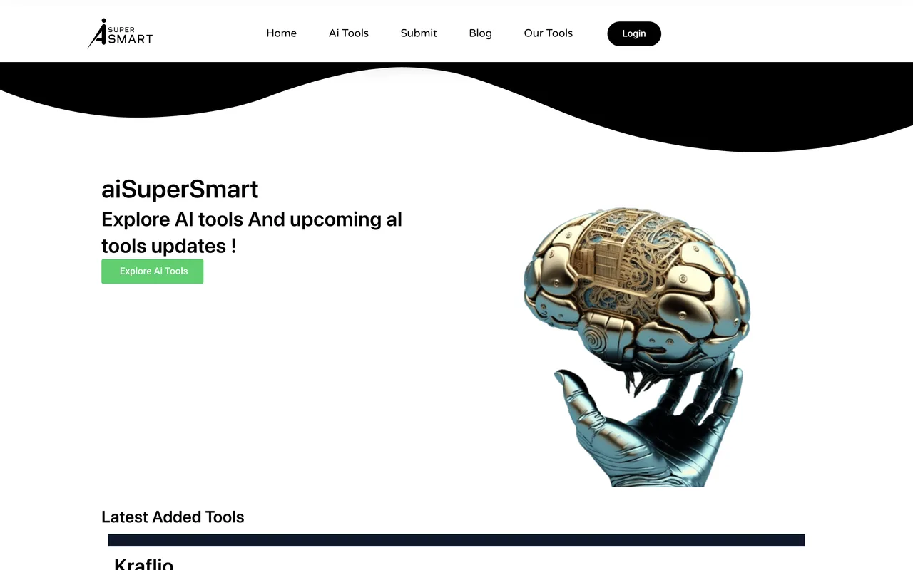 AiSuperSmart homepage