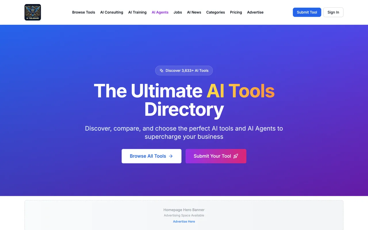 AIToolboard homepage