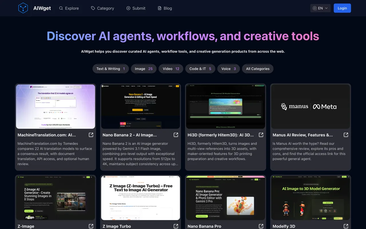 AIWget homepage