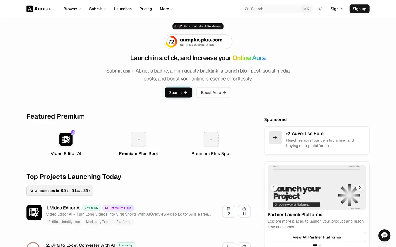 Aura++ homepage