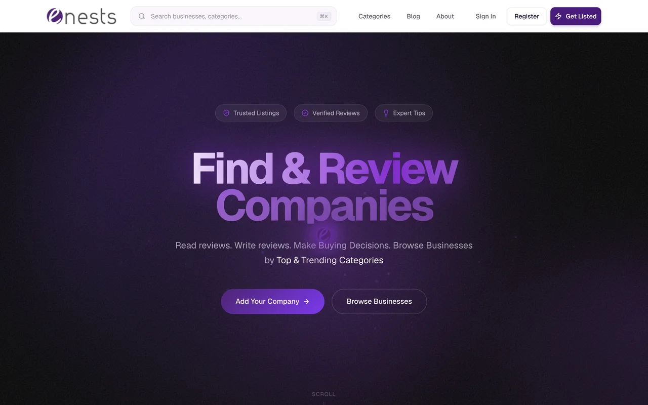 Enests homepage