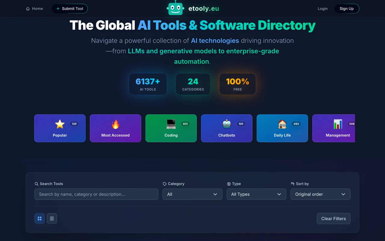 etooly.eu homepage
