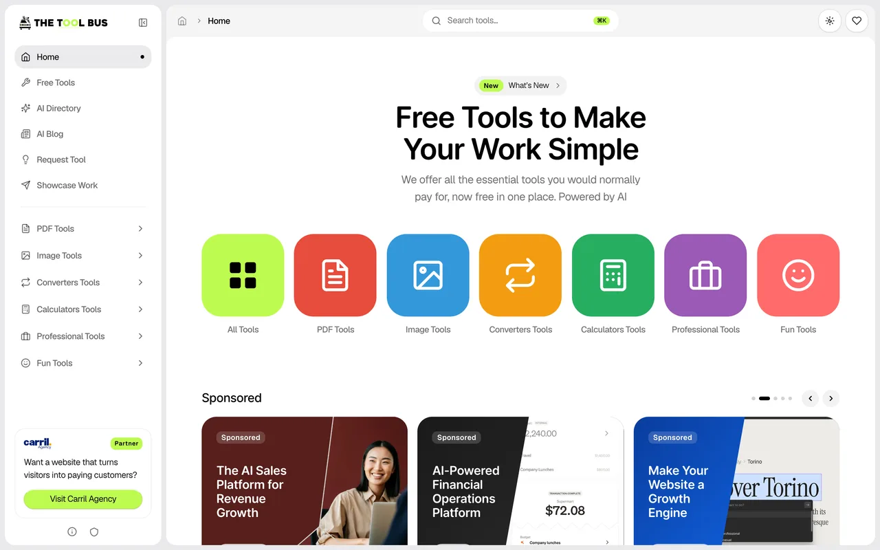 TheToolBus homepage