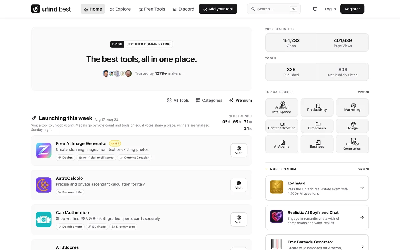 ufind.best homepage