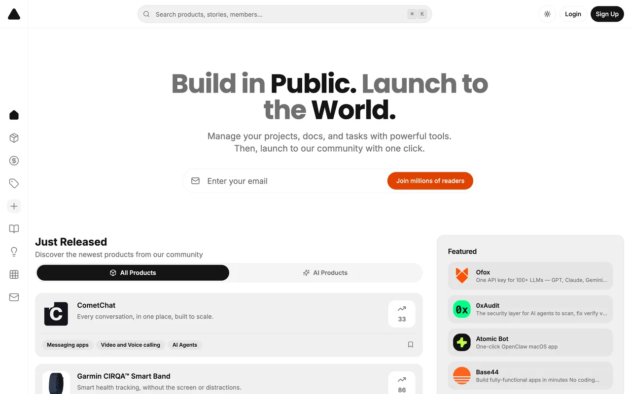 Versily homepage